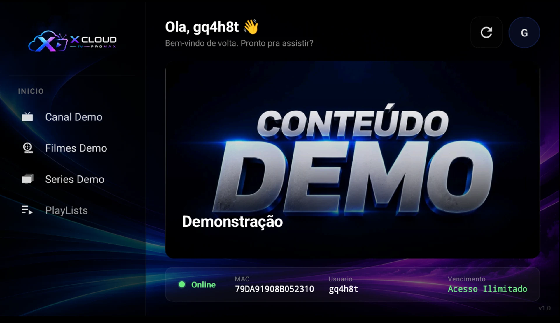 Xcloud Tv Pro screenshot